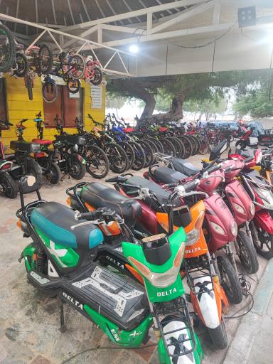 عکس ایستگاه دوچرخه کیش اسکوتر