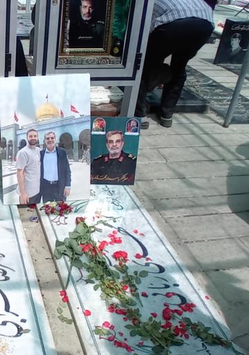 عکس مزار شهید سردار محرابی