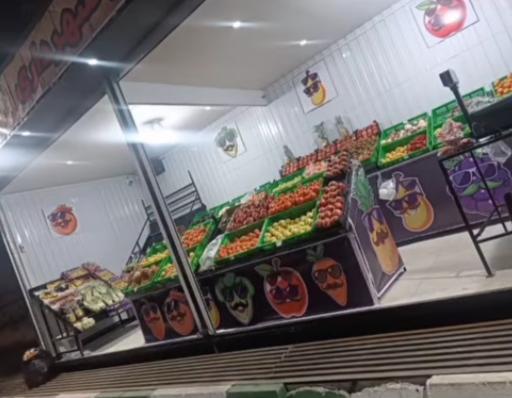 عکس غرفه میوه و تره بار شهرداری کهریزک 