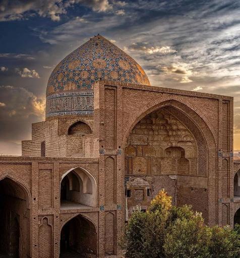 عکس مسجد جامع تاریخی ساوه