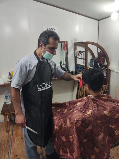 عکس پیرایش مردانه کلبه