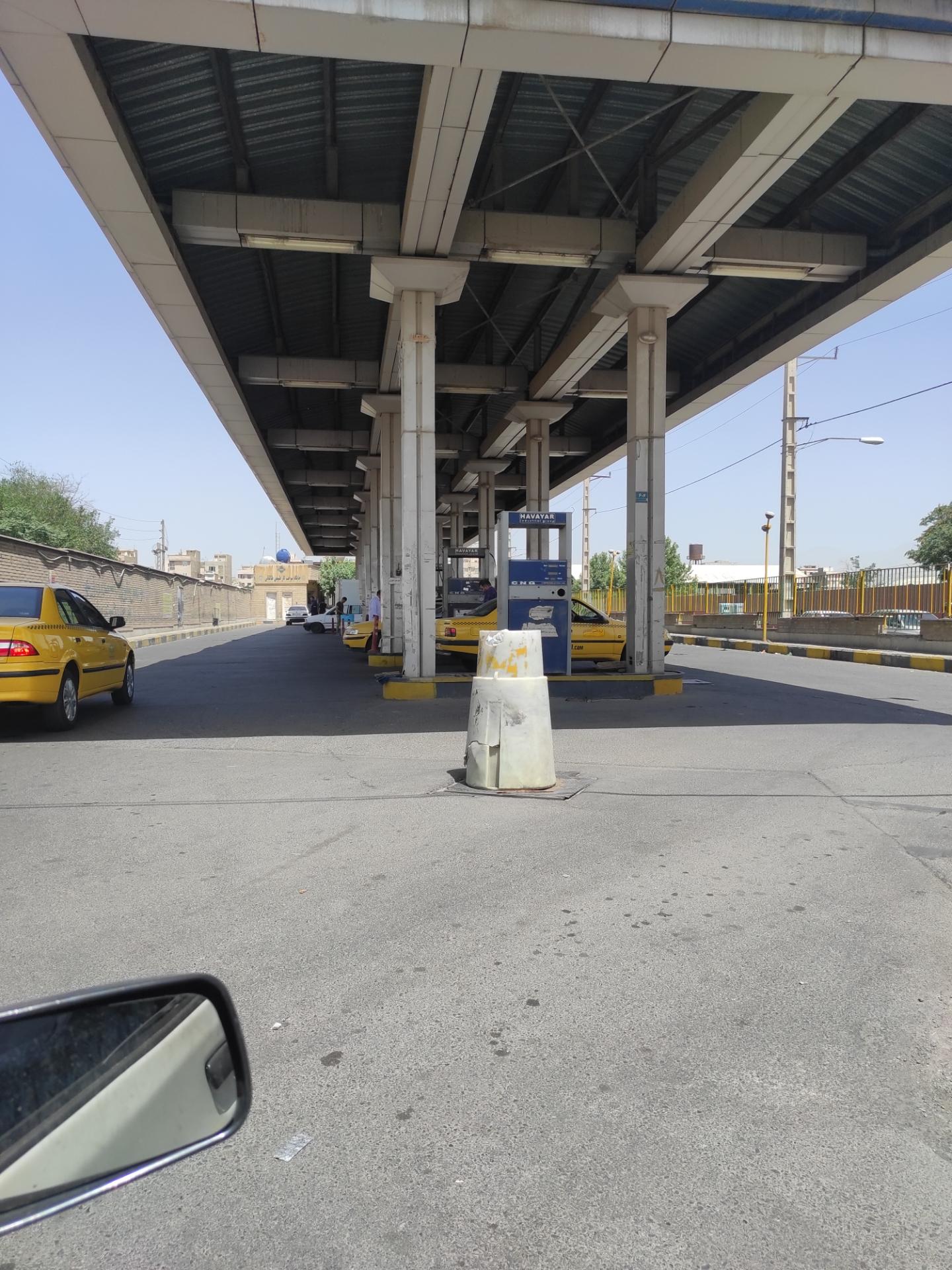 عکس جایگاه گاز CNG