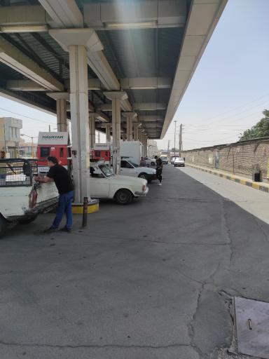 عکس جایگاه گاز CNG