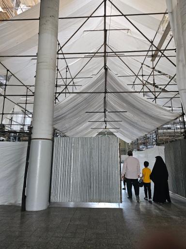 عکس صحن بقیة الله الاعظم عجل الله تعالی فرجه الشریف