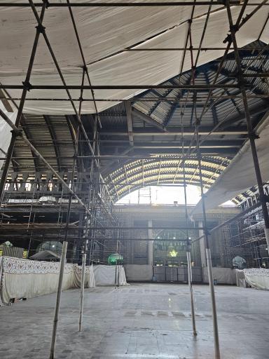 عکس صحن بقیة الله الاعظم عجل الله تعالی فرجه الشریف