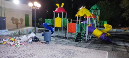 عکس بازی و قلعه بادی کودکان