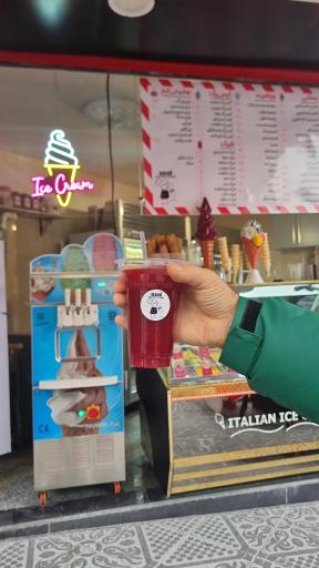 عکس آبمیوه بستنی عسل