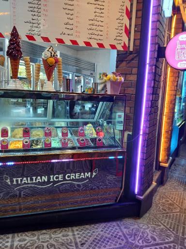 عکس آبمیوه بستنی عسل