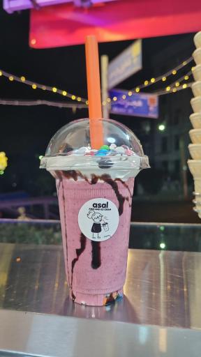 عکس آبمیوه بستنی عسل