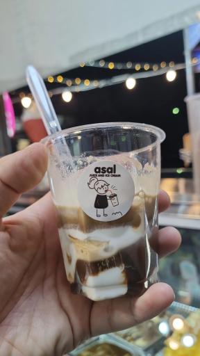 عکس آبمیوه بستنی عسل