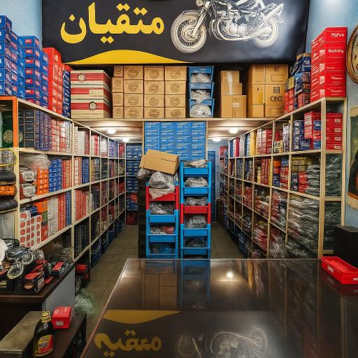 عکس لوازم یدکی موتور برادران متقیان