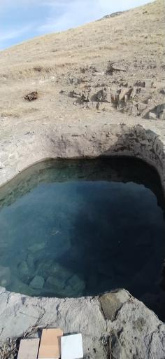 عکس چشمه آبگرم وننق زنجان
