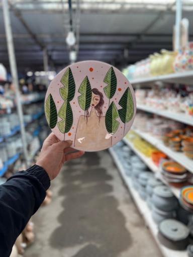 عکس سفال لالجین