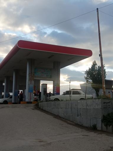 عکس جایگاه سوخت cng