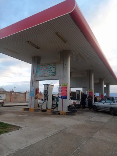 عکس جایگاه سوخت cng