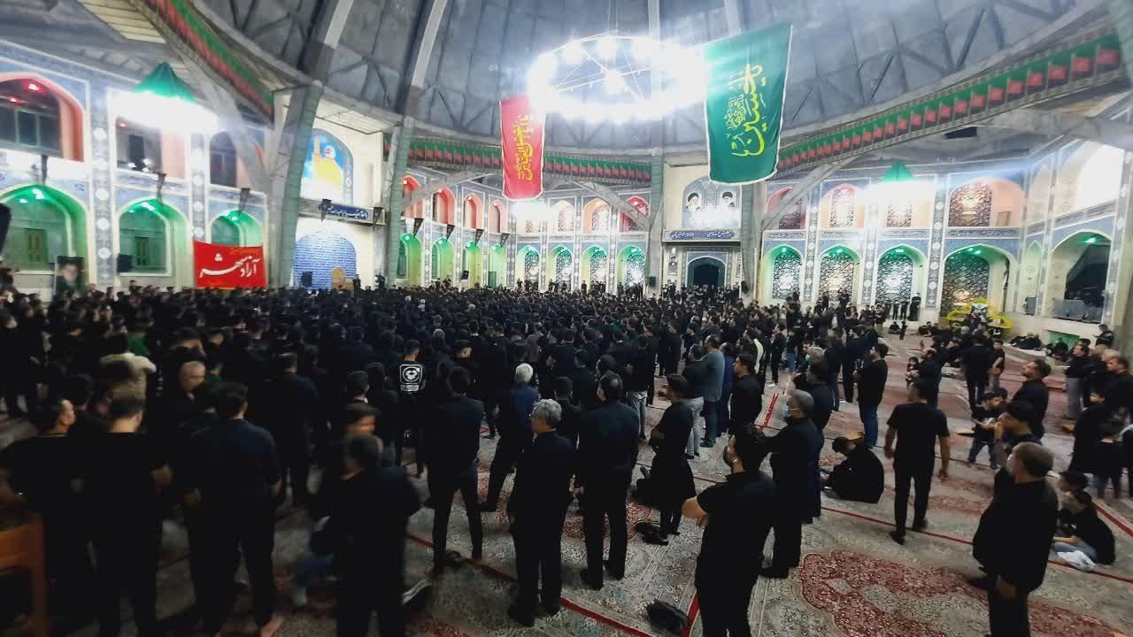 عکس حسینیه بزرگ عیش آباد