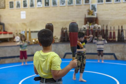 عکس زورخانه علی بن ابیطالب