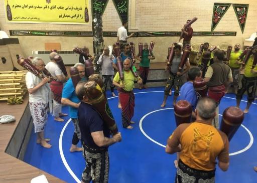 عکس زورخانه علی بن ابیطالب