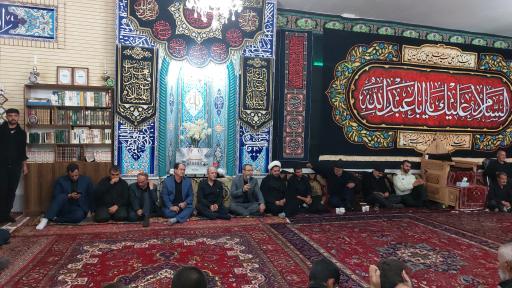 عکس حسینیه اعظم هئیت حضرت ابوالفضل (ع) باغ معروف