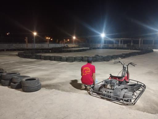 عکس دریفت ترایک شهربازی بزرگ غدیر