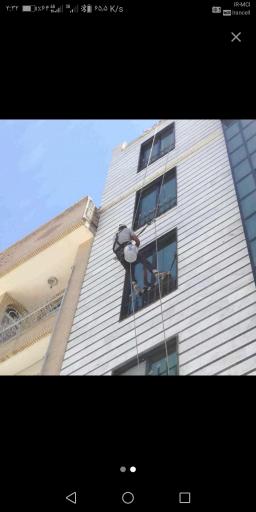 عکس ارتفاع کاران یکتا (راپل) با طناب