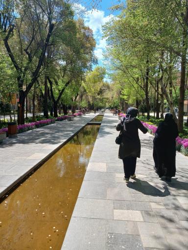 عکس چهار باغ عباسی