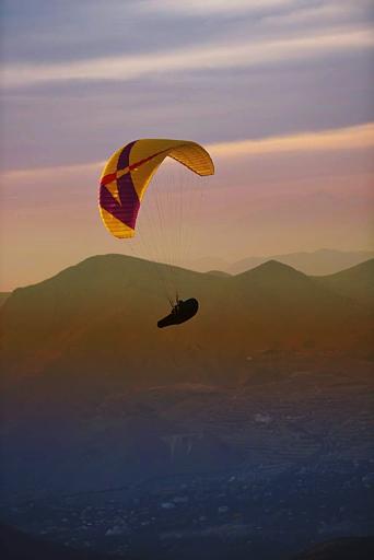 عکس سایت پاراگلایدر امامزاده هاشم