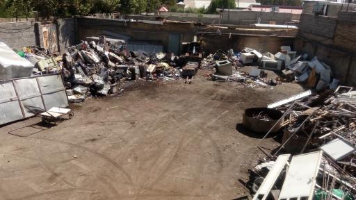 عکس پرس ضایعات آهن علی نژاد