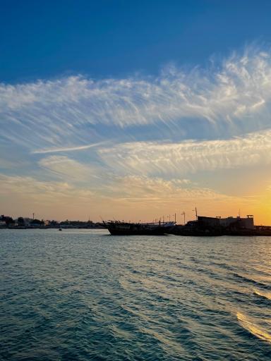 عکس اسکله جفره