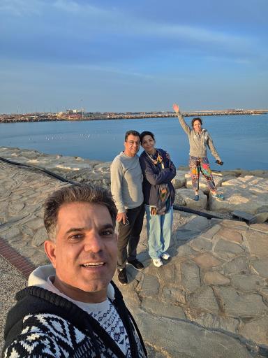 عکس اسکله جفره