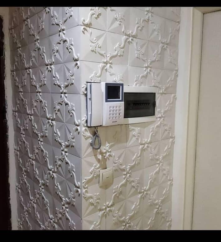 عکس تولیدی دیوار پوش و سنگ مصنوعی و صراحی