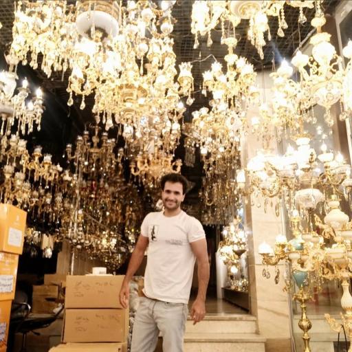 عکس لوستر جواد بهرام نیا