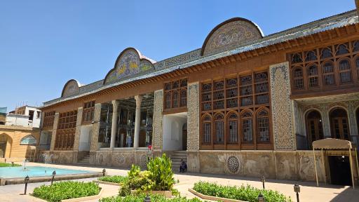 عکس باغ موزه نارنجستان قوام