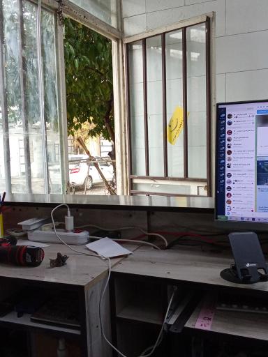 عکس کافی نت و نوشت افزار بهزادی 