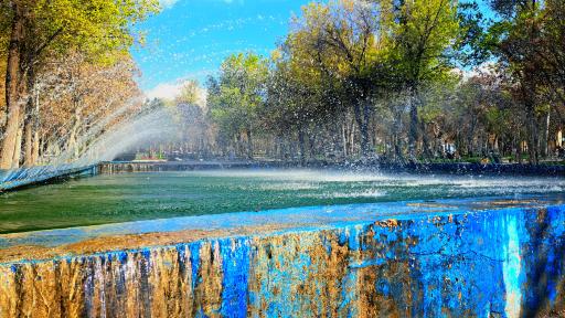 عکس آب نما پارک