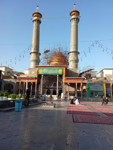 عکس ایوان آئینه حرم مطهر