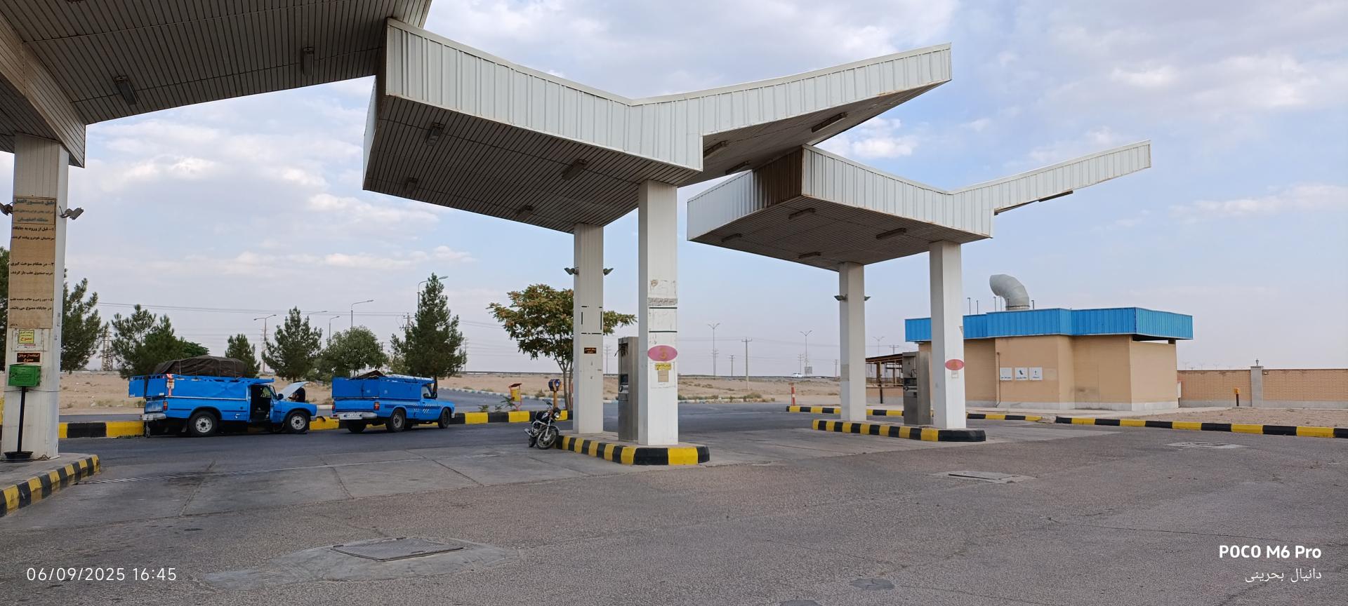 عکس پمپ گاز CNG وزوان