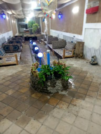 عکس سفره‌ خانه‌ سنتی شبهای‌ کاشان