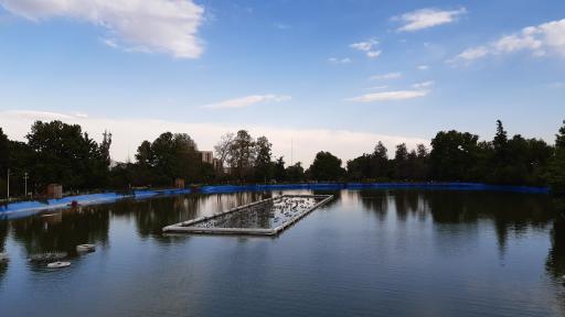 عکس دریاچه بوستان ملت