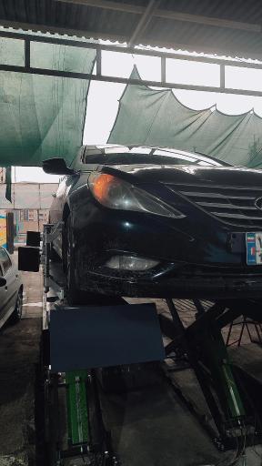 عکس تعمیرات جلوبندی تنظیم فرمان لیزری