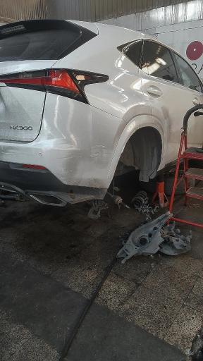 عکس تعمیرات جلوبندی تنظیم فرمان لیزری