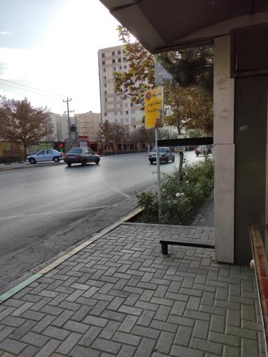 عکس ایستگاه اتوبوس اندیشه 64