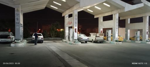 عکس پمپ گاز CNG منظریه