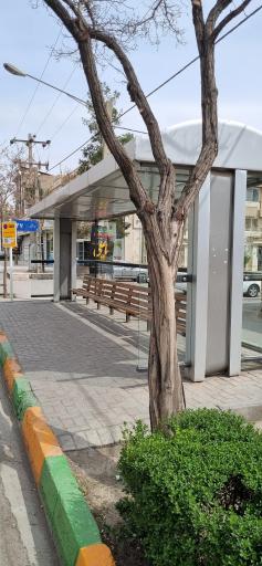 عکس ایستگاه اتوبوس سید رضی 37