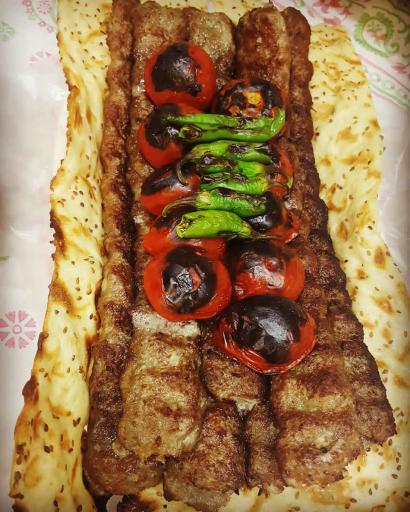 عکس کباب حاج قاسم