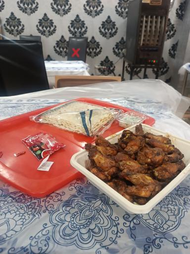 عکس مرغ بریان روناک