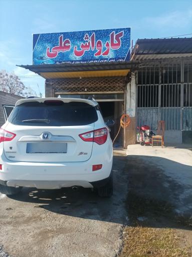 عکس کارواش علی