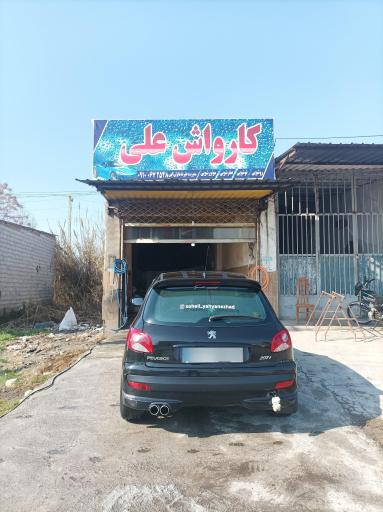 عکس کارواش علی