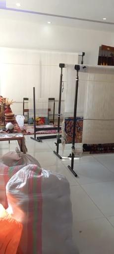 عکس کارگاه قالیبافی ماهان