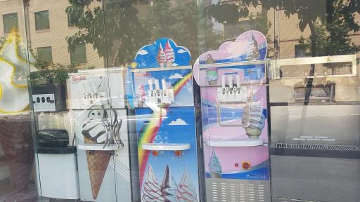 عکس دستگاه های بستنی آریا